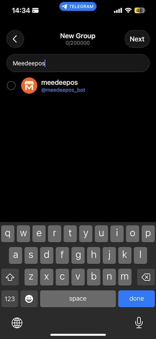 เลือก meedeepos bot