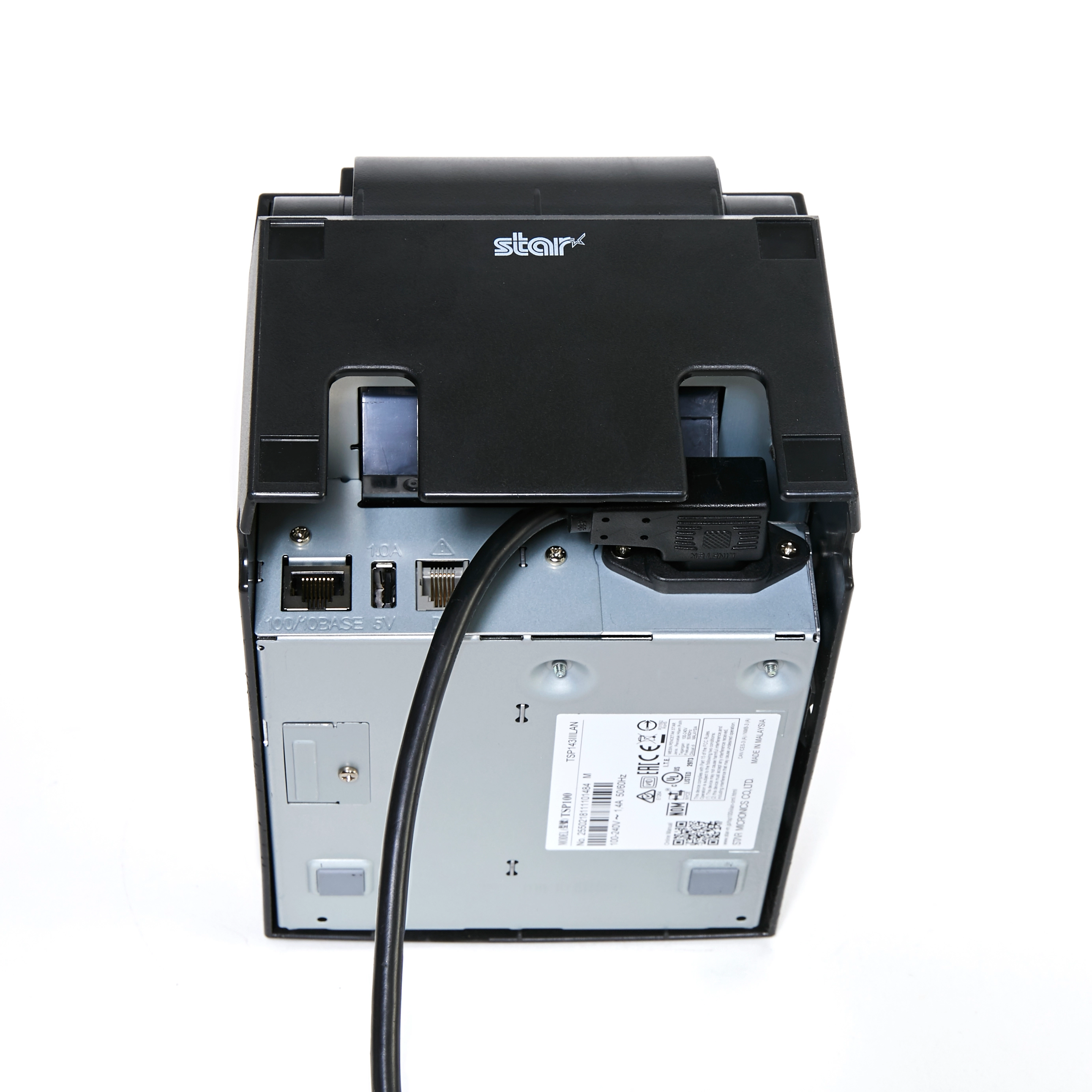 ต่อสาย Power เข้าพอร์ตด้านหลังของ Star TSP143IIIU